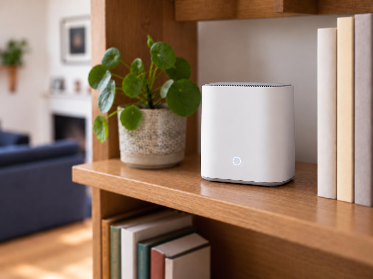 Home storage hub keeping camera recordings inside the house
